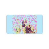 Bluebonnet開花 ラベル (正面)