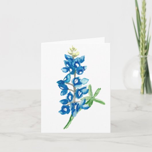 Bluebonnet 2のブランク カード (正面)