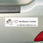 bluebonnet_biewers_boutiqe バンパーステッカー (車上)