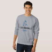 Bluebonnet Mens T shirt スウェットシャツ (正面フル)