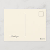 Bluebonnet Trioスケッチ水色 ポストカード (裏面)