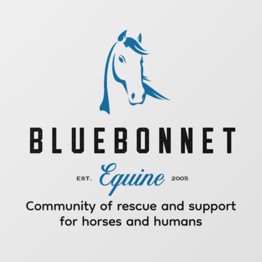 Bluebonnet Window Decall ウィンドウサイン (シート)