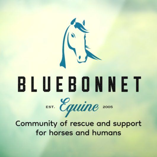 Bluebonnet Window Decall ウィンドウサイン (シート3)