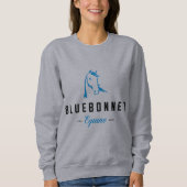 Bluebonnet Womens Sweatshirt スウェットシャツ (正面)