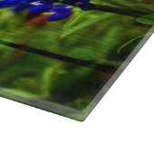 Bluebonnetsおよび木製のまな板 カッティングボード (角)