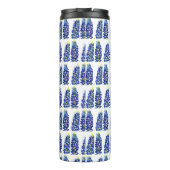 Bluebonnetsテキサス州花ワイルドフラワーウォータカラー タンブラー (裏面)