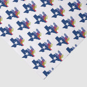 Bluebonnetsテキサス州花ワイルドフラワーウォータカラー 薄葉紙 (詳細)