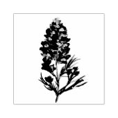 Bluebonnetsフローラ素朴ヴィンテージクラフトアートかわいい ラバースタンプ (インプリント)