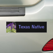 Bluebonnets バンパーステッカー (車上)