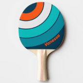 Bluebottle Echo Circle Stripe with Name 卓球ラケット (裏面)
