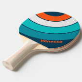 Bluebottle Echo Circle Stripe with Name 卓球ラケット (正面アングル)