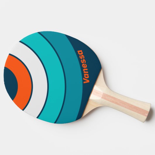 Bluebottle Echo Circle Stripe with Name 卓球ラケット (横)