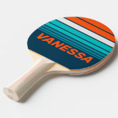 Bluebottle Echo Horizon Striping with Name 卓球ラケット (正面アングル)