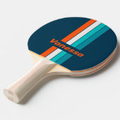 Bluebottle Echo Pin Striped with Name 卓球ラケット (正面アングル)