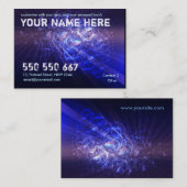 BlueBubblesプロファイルカード 名刺 (正面/裏面)