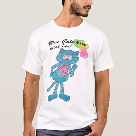 bluecatshave tシャツ (正面)