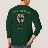 BLUEDOG SURF FISHING Tシャツ (裏面)