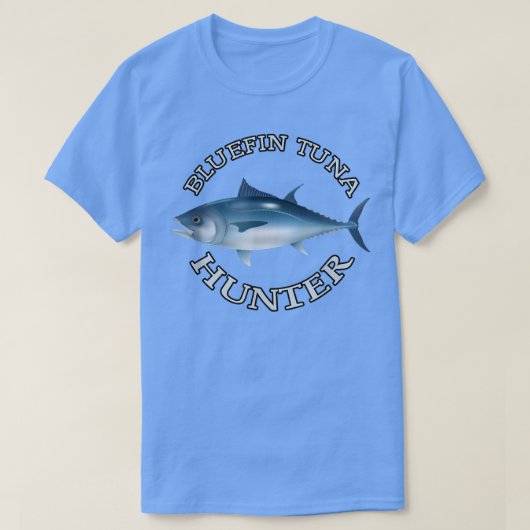 Bluefin Tuna Hunter, Saltwater Fishing T 223  Tシャツ (デザイン正面)