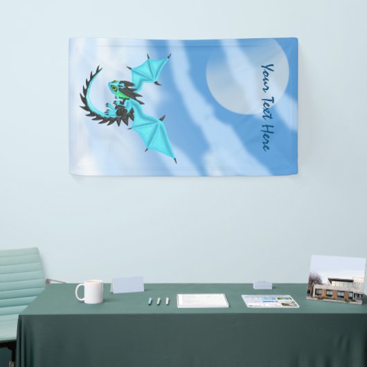 BlueFireのドラゴン 横断幕 (トレードショー)