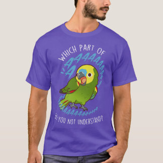 BlueFronted Amazon Parrot Aaaa Tシャツ