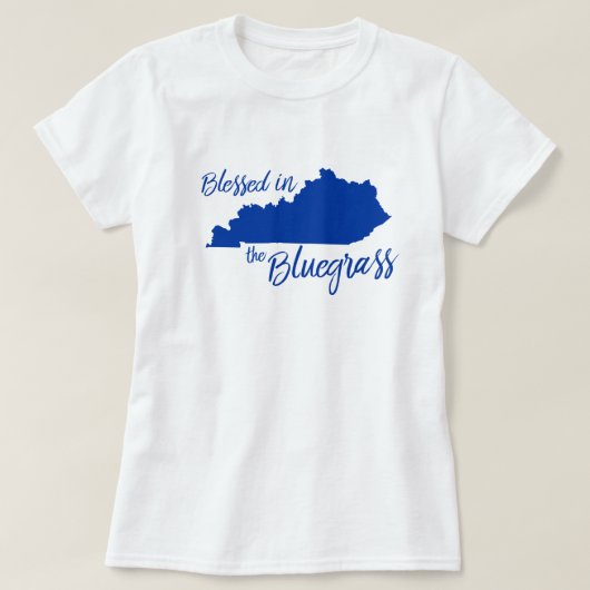 Bluegrassで賛美される Tシャツ (デザイン正面)