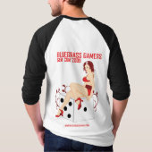BluegrassのゲーマーGENの詐欺2009年 Tシャツ (裏面)