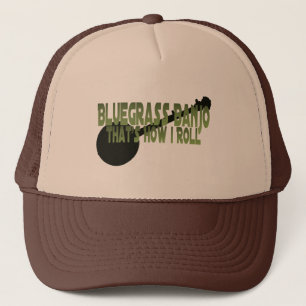 Bluegrassのバンジョー。 それは私がいかに転がるかです キャップ