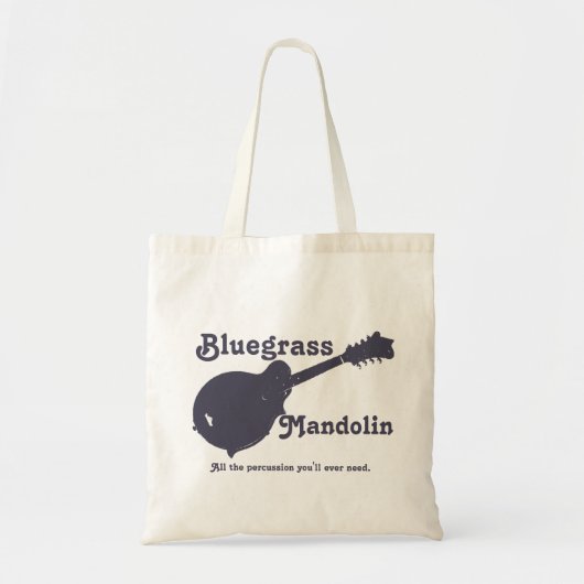 Bluegrassのマンドリン-あなたが必要とするすべての打楽器 トートバッグ (正面)