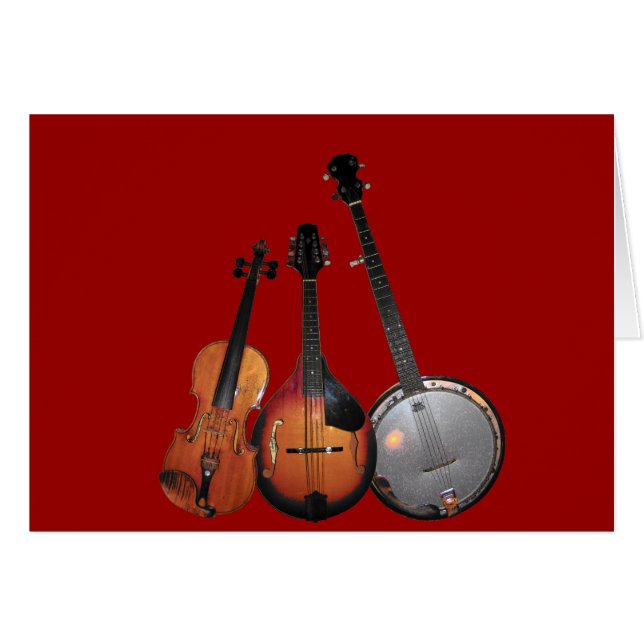 Bluegrassバンド漫画 (正面横)