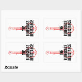 Bluegrass抵抗シール 長方形シール (シート)