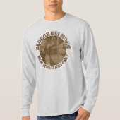 Bluegrass音楽実在ミュージシャンのみウッドプレイヤー Tシャツ (正面)