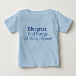 Bluegrass: ゆがみの速度の悲しい歌 ベビーTシャツ