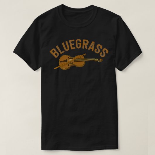 Bluegrass Fiddle  Tシャツ (デザイン正面)