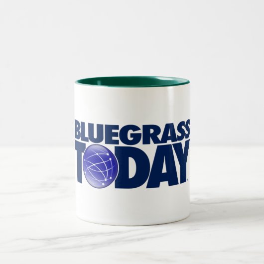 Bluegrass Todayロゴコーヒーマグ ツートーンマグカップ (中央)