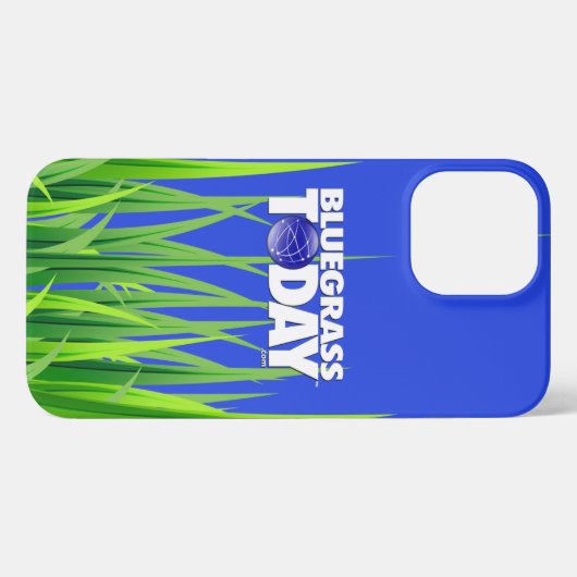 Bluegrass TodayロゴGrass iPhoneケース iPhone 13 Pro Maxケース (裏面横)