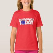 Bluegrass Today基本ガールズロゴTシャツ Tシャツ (正面)