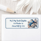 Bluejayとバラフローラ ラベル (インサイチュ)