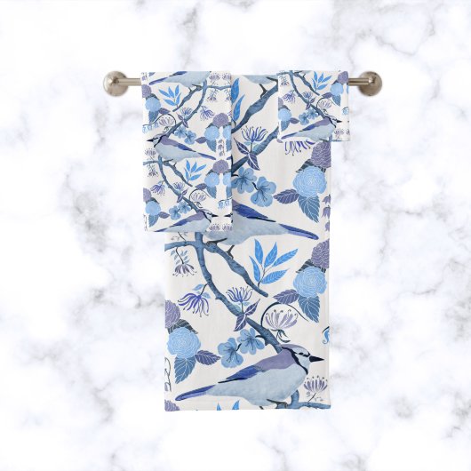 Bluejayボタニカルペリカラー2022 バスタオルセット