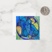 『Bluejay』考えのカード ノートカード (正面/裏面インサイチュ)