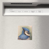 Bluejay bird magnet冷蔵庫用マグネットbird watcher マグネット (インサイチュ (食洗機))