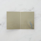 Bluejay "Jaybird" by Jason Street サンキューカード (内部)