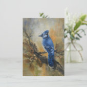 Bluejay "Jaybird" by Jason Street サンキューカード (スタンド正面)