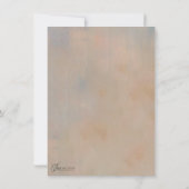 Bluejay "Jaybird" by Jason Street サンキューカード (裏面)