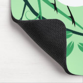 Bluejay onツリーブランチ マウスパッド (コーナー)