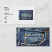 Bluejeans名刺 名刺 (正面/裏面)