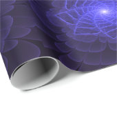 BlueLotus Fractal Flower Wrapping Paper ラッピングペーパー (ロールコーナー)