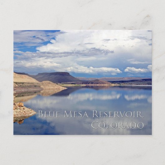 BlueMesaReservoirポストカード ポストカード (正面)