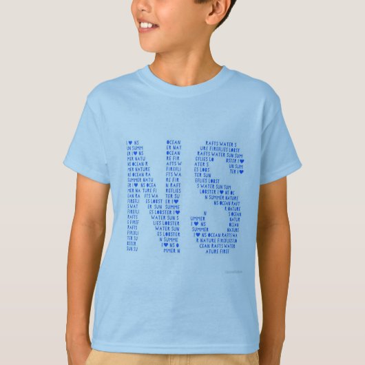 Bluenoser愛 Tシャツ (正面)