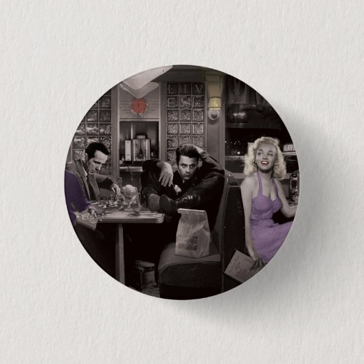 Blueplate 2 缶バッジ (正面)