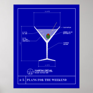 Blueprint for a Martini ポスター